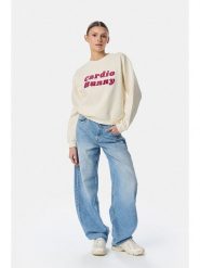 Cardio Bunny Bluza w kolorze kremowym rozmiar: M. Brązowe bluzy damskie Cardio Bunny, m, bez wzorów, bez kaptura. Za 93.51 zł.