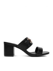 Beverly Hills Polo Club Klapki CEO-LS6450-04 Czarny. Czarne klapki damskie Beverly Hills Polo Club, bez wzorów, ze skóry, bez obcasa, bez zapięcia. Za 179.99 zł.