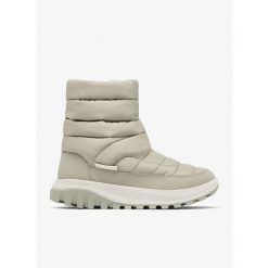 Buty zimowe damskie Columbia Snowtrot Mid. Zielone obuwie trekkingowe damskie Columbia, bez zapięcia. Za 329.99 zł.