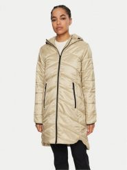 Halti Płaszcz przejściowy Element 067-0006 Beżowy Regular Fit. Brązowe płaszcze damskie Halti, bez wzorów, z syntetyku, bez kaptura. Za 399.99 zł.