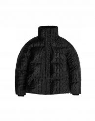 KURTKA DAMSKA RAINS ZIMOWA PUCHOWA PUDEŁKOWA BOXY PUFFER RB-15220-53-M. Czarne kurtki damskie Rains, na zimę, m, bez wzorów, z dresówki, bez kaptura. Za 369.00 zł.