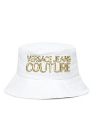 Versace Jeans Couture Kapelusz 78VAZK04 Biały. Białe kapelusze damskie Versace Jeans Couture, bez wzorów, z bawełny. Za 319.99 zł.