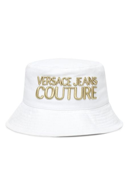 Versace Jeans Couture Kapelusz 78VAZK04 Biały. Białe kapelusze damskie Versace Jeans Couture, bez wzorów, z bawełny. Za 229.99 zł.