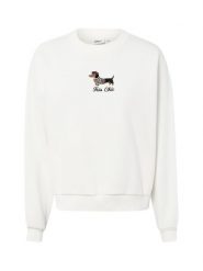 ONLY Bluza Kobiety Bawełna biały, L. Białe bluzy damskie Only, l, bez wzorów, z bawełny, bez kaptura. Za 199.95 zł.