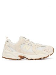 New Balance Sneakersy PZ530UL Beżowy. Brązowe buty sportowe dziewczęce New Balance, z materiału, bez zapięcia. Za 329.99 zł.