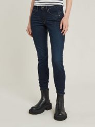 G-Star Dżinsy - Skinny fit - w kolorze granatowym rozmiar: W23/L32. Niebieskie jeansy damskie G-Star. Za 158.10 zł.