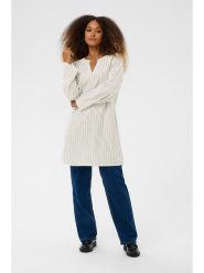 Cream Tunika w kolorze biało-szarym rozmiar: 42. Białe tuniki damskie Cream, bez wzorów, bez kołnierzyka, bez ramiączek. Za 113.63 zł.