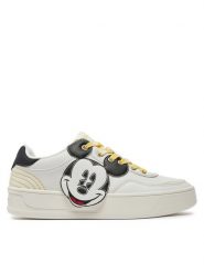 Desigual Sneakersy 24SSKP16 Biały. Białe obuwie sportowe damskie Desigual, ze skóry, bez zapięcia. Za 279.99 zł.
