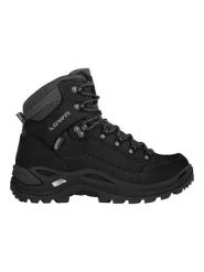 LOWA Skórzane buty turystyczne "Renegade GTX Mid Ws" w kolorze czarnym rozmiar: 41. Czarne obuwie trekkingowe damskie Lowa, z gore-texu, bez zapięcia. Za 782.99 zł.
