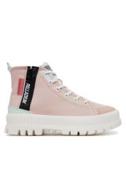 Palladium Sneakersy Pallashock Backzip 2 94469-605-M Różowy. Czerwone obuwie sportowe damskie Palladium, z materiału, bez zapięcia. Za 289.99 zł.