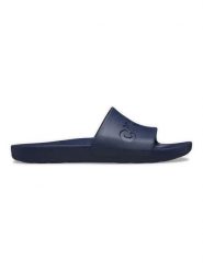 Crocs Klapki w kolorze granatowym rozmiar: 37/38. Niebieskie klapki damskie Crocs, bez wzorów, z otwartym noskiem, bez obcasa, bez zapięcia. Za 100.75 zł.