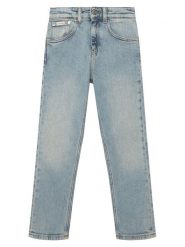 Calvin Klein Jeans Jeansy Dad Dante LVCKTJC20B Niebieski Regular Fit. Niebieskie jeansy chłopięce Calvin Klein Jeans, z bawełny. Za 329.99 zł.