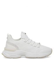 MEXX Sneakersy MIRL1012241W-01 Biały. Białe obuwie sportowe damskie Mexx, z materiału, bez zapięcia. Za 299.99 zł.