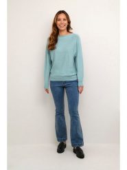 CULTURE Sweter w kolorze błękitnym rozmiar: XL. Niebieskie swetry klasyczne damskie Culture, s, z wiskozy, bez kołnierzyka. Za 99.33 zł.