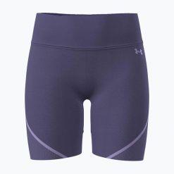 Spodenki treningowe damskie Under Armour Vanish Seamless. Fioletowe obuwie sportowe damskie Under Armour, bez zapięcia, na fitness i siłownię. Za 239.99 zł.
