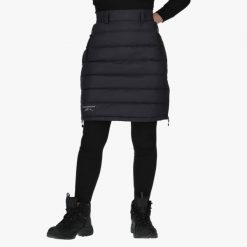 Spódnica turystyczna damska Swedemount Östersund Down Skirt 2.0 wodoodporna. Szare spódnice damskie SWEDEMOUNT, bez wzorów, z puchu. Za 329.99 zł.