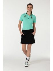 Super.natural Koszulka polo w kolorze turkusowym rozmiar: S. Niebieskie koszulki damskie super.natural, s, bez wzorów, z wełny, bez kołnierzyka, bez ramiączek. Za 117.99 zł.