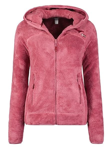 Geographical Norway Kurtka polarowa "Upalood" w kolorze jasnoróżowym rozmiar: M. Różowe kurtki damskie Geographical Norway, m, bez wzorów, z polaru, bez kaptura. Za 96.14 zł.