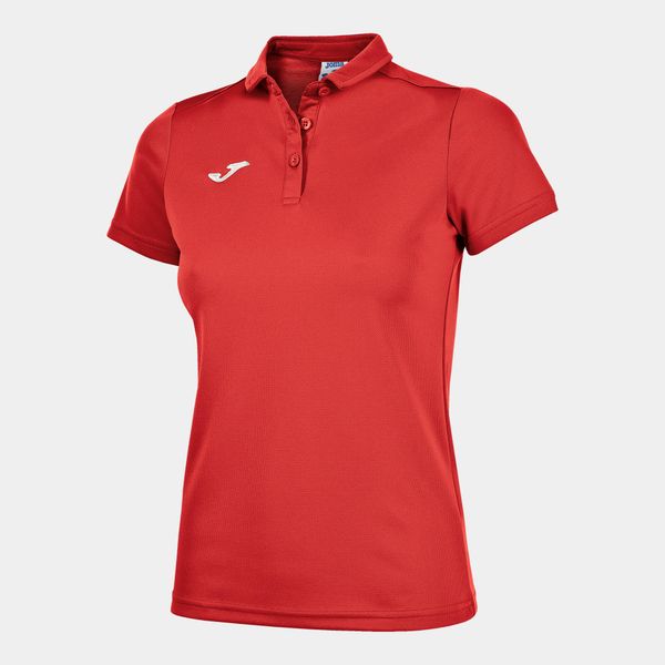 Koszulka polo do tenisa damska Joma Hobby. Czerwone koszulki damskie Joma, xl, bez wzorów, bez kołnierzyka, bez ramiączek. W wyprzedaży za 117.45 zł.