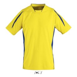 Koszulka Sol's Maracana 2 Ssl. Niebieskie koszulki damskie SOL'S, s, bez wzorów, bez kołnierzyka, bez ramiączek. Za 132.50 zł.