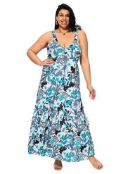 Aller Simplement Sukienka w kolorze biało-niebieskim rozmiar: 50/52. Białe sukienki damskie Aller Simplement, bez wzorów, z bawełny, klasyczne, bez ramiączek. Za 100.99 zł.