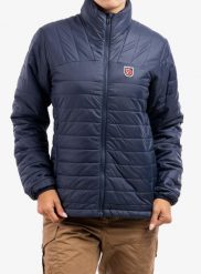 Kurtka zimowa damska Fjallraven Expedition X-Latt Jacket. Niebieskie kurtki damskie Fjällräven, na zimę, xs, bez wzorów, bez kaptura. Za 823.89 zł.