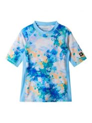 Reima Koszulka do pływania Joonia 5200138F Niebieski. Niebieskie koszulki i t-shirty dziewczęce Reima, bez wzorów, z syntetyku, bez kołnierzyka, bez ramiączek. Za 159.99 zł.