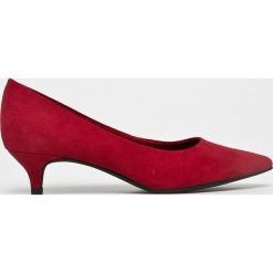 Tamaris - Czółenka. Szare czółenka damskie Tamaris, z materiału. Za 159.90 zł.