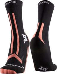Skarpety damskie X-Socks TRAILRUN DISCOVER CREW X BLACK/DUSTY ROSE B126. Czarne skarpetki damskie X Socks, bez wzorów, z dzianiny. Za 119.99 zł.