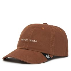 Czapka z daszkiem Goorin Bros. Brązowe czapki z daszkiem damskie Goorin Bros, bez wzorów. Za 109.99 zł.