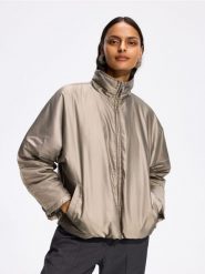 Kurtka ze stójką - warm olive. Zielone kurtki damskie Reserved, l, bez wzorów, z tkaniny, bez kaptura. Za 259.99 zł.