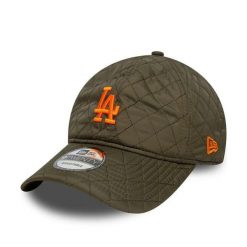 Czapka z daszkiem New Era 9Twenty Dodgers Quilted. Zielone czapki z daszkiem damskie New Era, bez wzorów, z poliesteru. Za 158.50 zł.