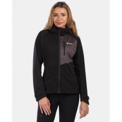 Damska kurtka softshell Kilpi BELTRA-W. Brązowe kurtki damskie Kilpi, m, bez wzorów, z softshellu, bez kaptura. Za 422.05 zł.