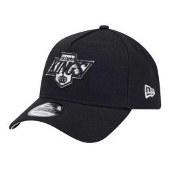 Czapka Z Daszkiem 9Forty Los Angeles Kings. Czarne czapki z daszkiem damskie New Era, bez wzorów. Za 163.99 zł.