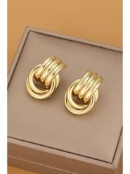 Atelier MIU Pozłacane kolczyki rozmiar: onesize. Białe kolczyki damskie atelier MIU, pozłacane. Za 34.99 zł.