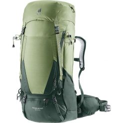 Plecak trekkingowy Deuter Futura Air Trek 55 + 10 SL - grove/ivy. Brązowe plecaki Deuter, bez wzorów. Za 1,133.99 zł.