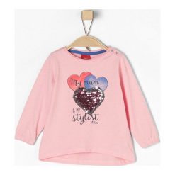 S.Oliver T-Shirt Dziewczęcy 74 Różowy. Czerwone koszulki i t-shirty dziewczęce S.Oliver. W wyprzedaży za 49.00 zł.