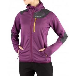 Bluza turystyczna damska Viking Yosemite Lady. Niebieskie bluzy damskie Viking, l, bez wzorów, bez kaptura. Za 249.90 zł.