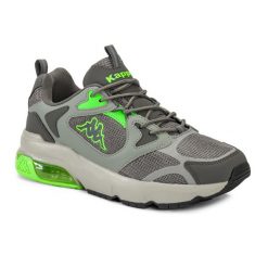 Buty Kappa Yero. Szare obuwie sportowe damskie Kappa, bez zapięcia, na fitness i siłownię. Za 119.99 zł.
