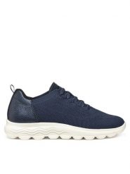 Geox Sneakersy D Spherica D55NUB 09T2N C4002 Granatowy. Niebieskie obuwie sportowe damskie Geox, z materiału, bez zapięcia. Za 319.99 zł.