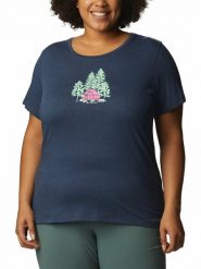 Columbia Koszulka "Daisy Days™" w kolorze granatowym rozmiar: S. Niebieskie bluzki damskie Columbia, s, bez wzorów, z bawełny, bez kołnierzyka, bez ramiączek. Za 43.88 zł.