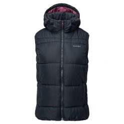 Kamizelka damska Hi-Tec Lady Callie - granatowa, Rozmiar L. Kamizelki damskie Hi-tec, na zimę, ze skóry, bez zapięcia, do biegania. Za 172.99 zł.