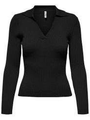 ONLY Sweter w kolorze czarnym rozmiar: XL. Czarne swetry klasyczne damskie Only, xl, bez kołnierzyka. Za 79.03 zł.