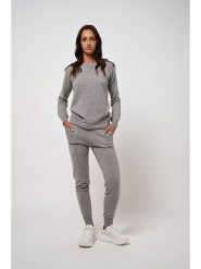 AUTHENTIC CASHMERE Kaszmirowy sweter "Etret" w kolorze szarym rozmiar: M. Szare swetry klasyczne damskie AUTHENTIC CASHMERE, m, z kaszmiru, bez kołnierzyka. Za 316.62 zł.