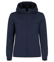Clique Hayden Women kurtka z kapturem z tkaniny air-layer Dark Navy. Niebieskie kurtki damskie CLIQUE, m, bez wzorów, z elastanu, z kapturem. Za 237.89 zł.