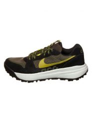 Nike Skórzane sneakersy "ACG Lowcate" w kolorze oliwkowo-czarno-żółtym rozmiar: 42,5. Brązowe obuwie sportowe damskie Nike, bez zapięcia. Za 202.50 zł.