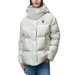 Kurtka BLAUER LILA Biały. Białe kurtki damskie Blauer, bez wzorów, z tkaniny, bez kaptura. Za 1,555.99 zł.