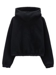 CMP Bluza polarowa w kolorze czarnym rozmiar: S. Czarne bluzy damskie CMP, s, bez wzorów, z polaru, z kapturem. Za 208.83 zł.