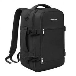 Plecak 20 litrów, torba podróżna, czarny, unisex. Czarne torby podróżne TRIZAND, bez wzorów, z materiału. Za 169.00 zł.