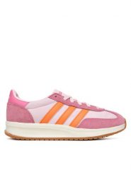 Adidas Sneakersy Run 70S 2.0 JR2425 Różowy. Czerwone obuwie sportowe damskie Adidas, ze skóry, bez zapięcia. Za 299.99 zł.
